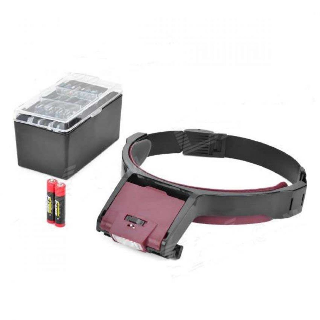 Multi-Purpose Head Lamp Magnifier MG81001-B